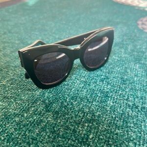 Karen Walker Stylish Black Sunglasses